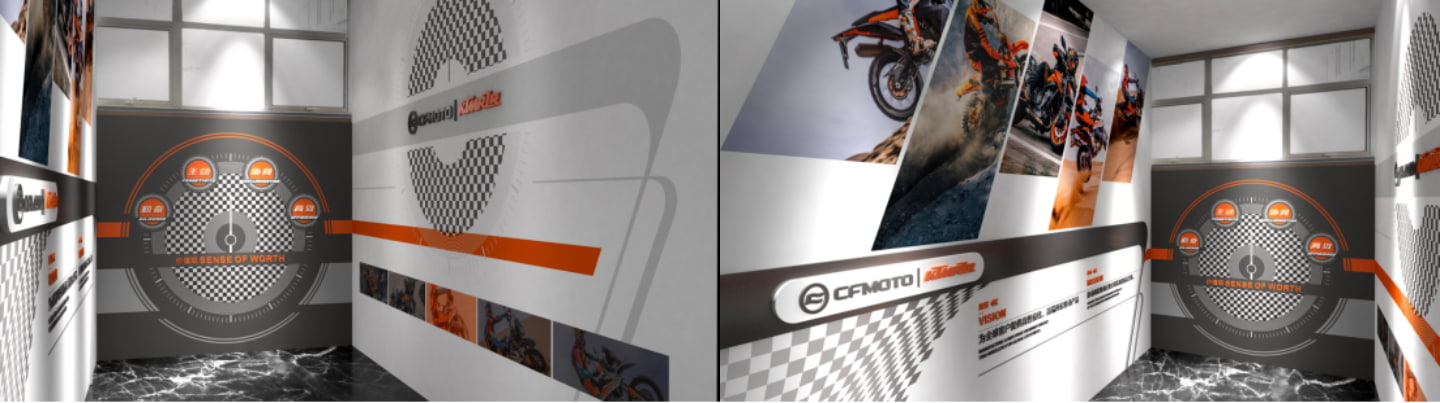 春风动力 CFMOTO 动力装备商业空间设计丨中国杭州丨喜悦设计-12