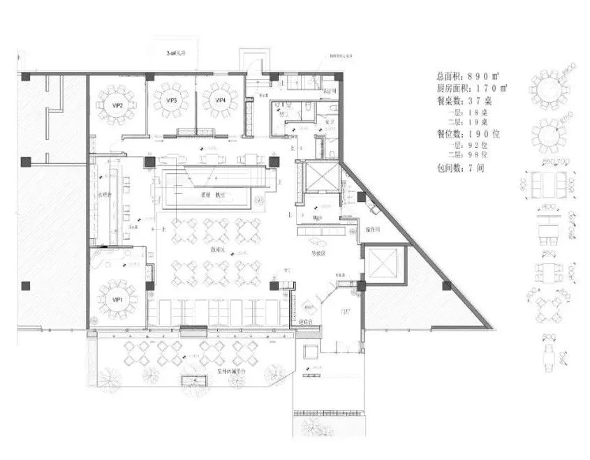 北京唐廊餐厅 | 原木青砖的现代演绎-12