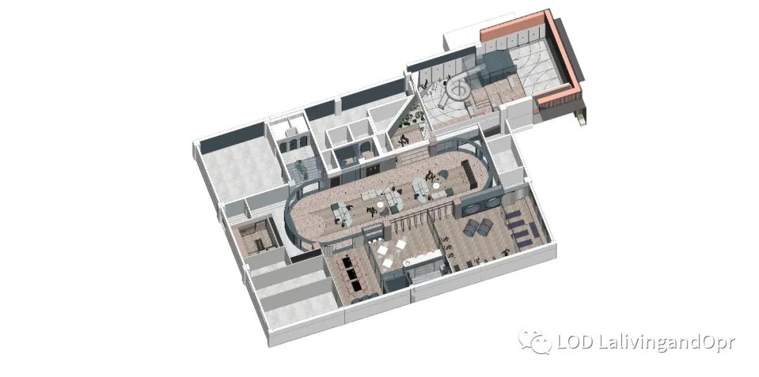 上海银州魔方公寓室内设计丨中国上海丨LOD朗奥建筑-100
