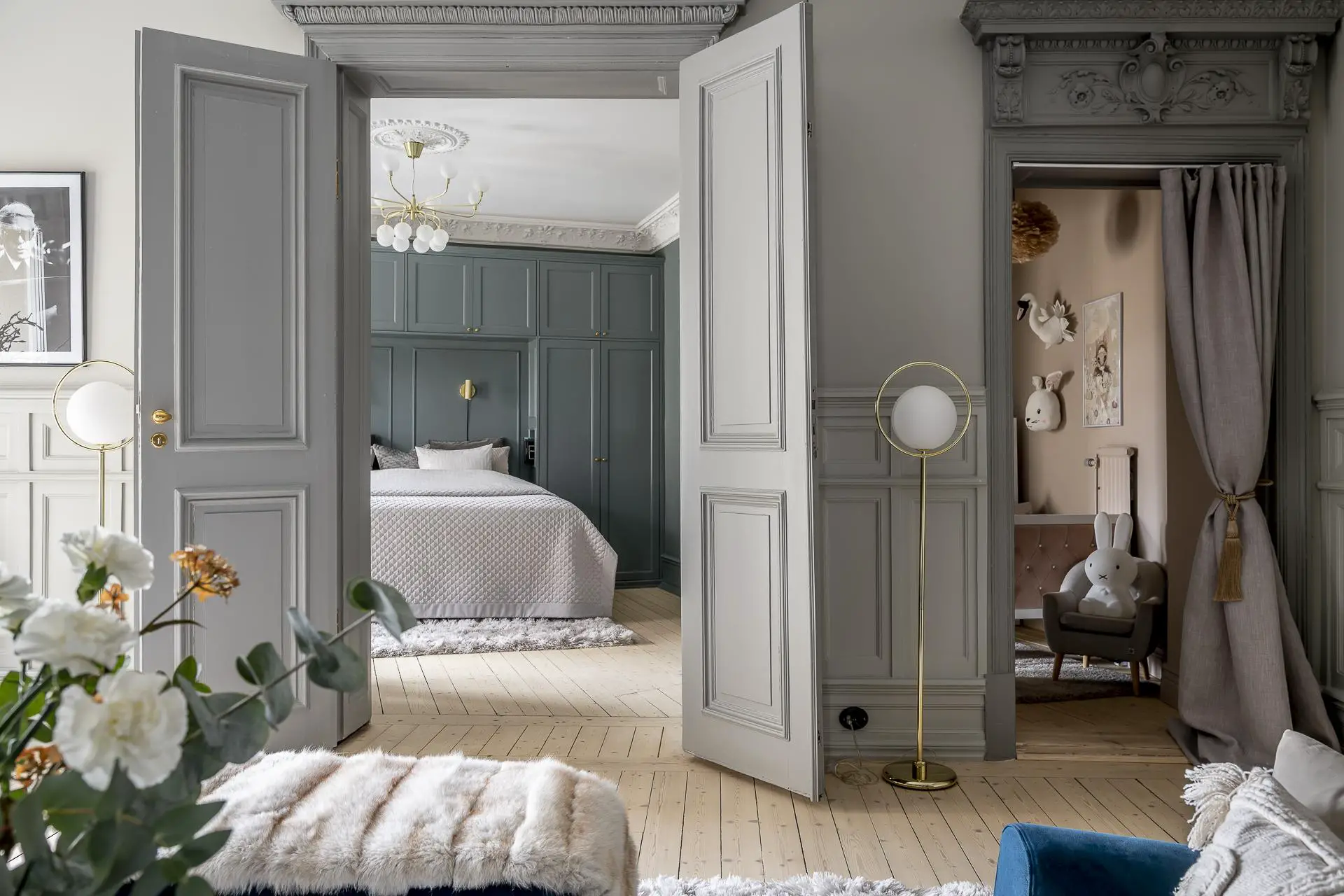 116m2 瑞典公寓 | 古典与现代的完美结合-13