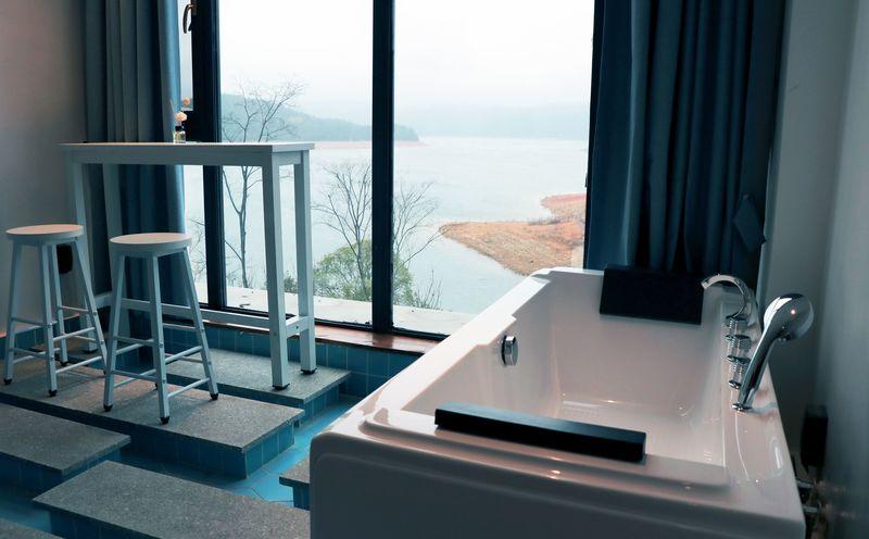 湖南郴州白廊镇“眷宿•臻品”民宿酒店——现代极简与自然美景的完美融合-17