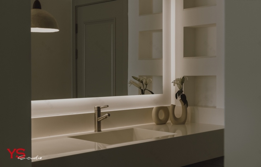 奶咖色之家 · 融合复古与极简的一室设计丨中国重庆-78