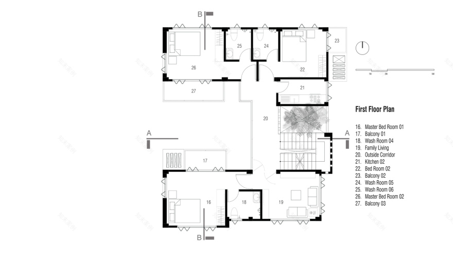 孟加拉国 Ayna Burir Adar 住宅丨沙拉尔建筑师事务所-40