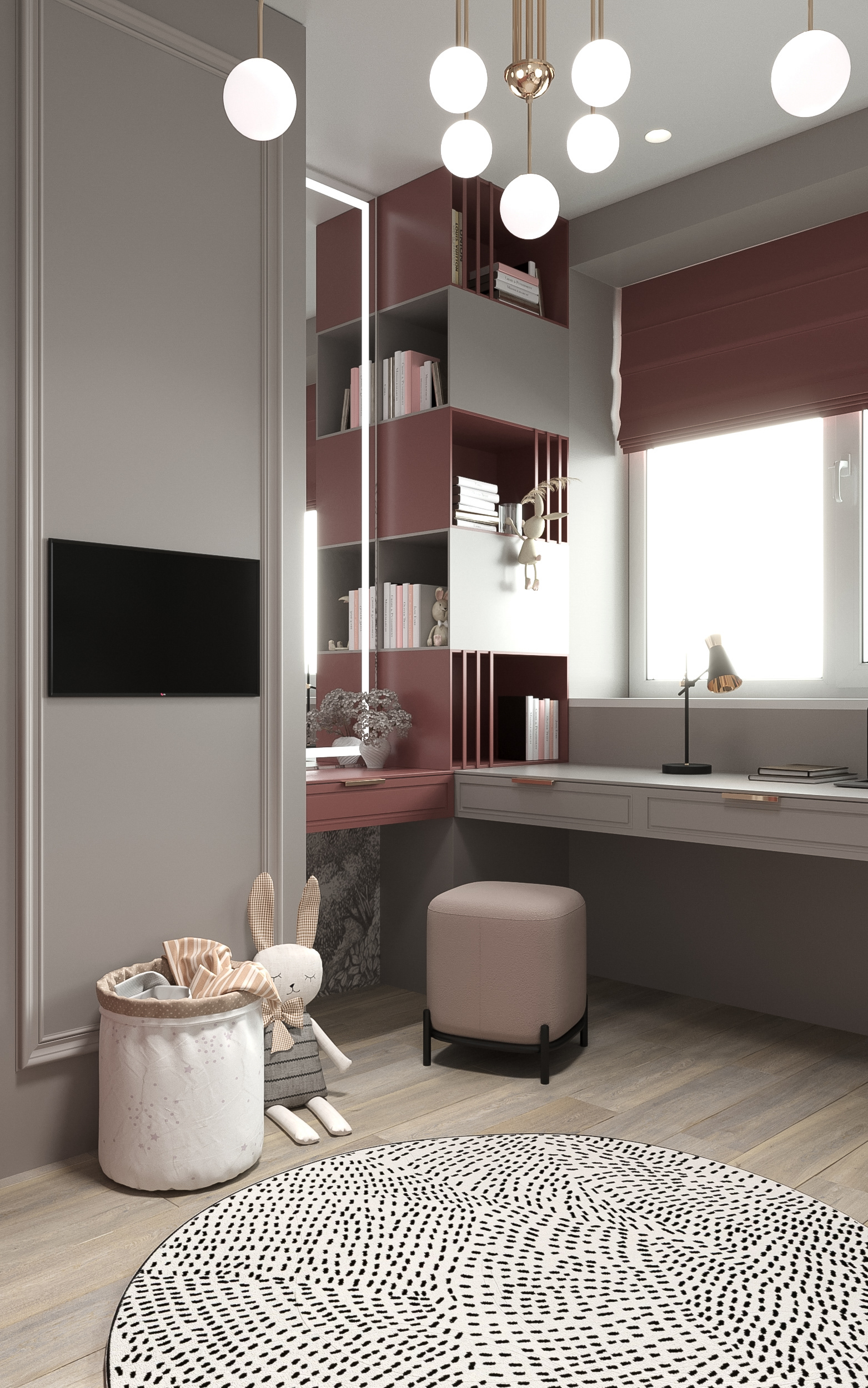 Детская комната для девочки-7