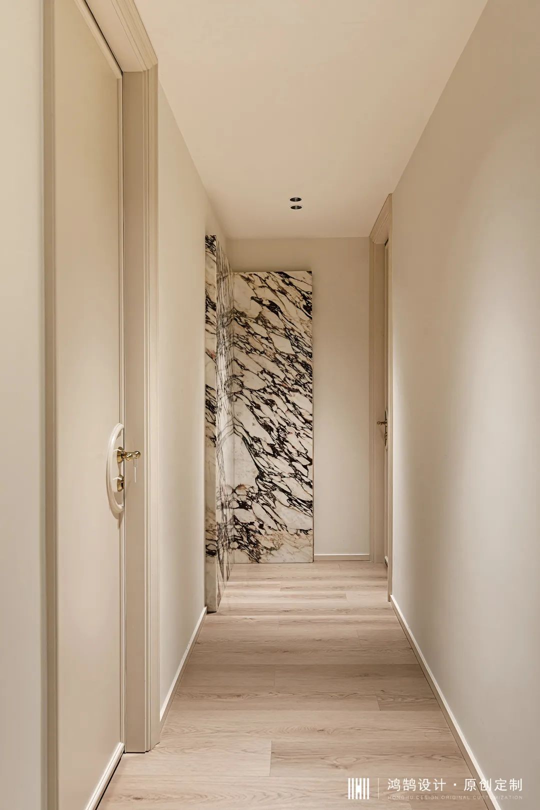 150㎡奶油轻法式 | 宝格丽大理石浪漫加分，这个家拥有高级色彩-6