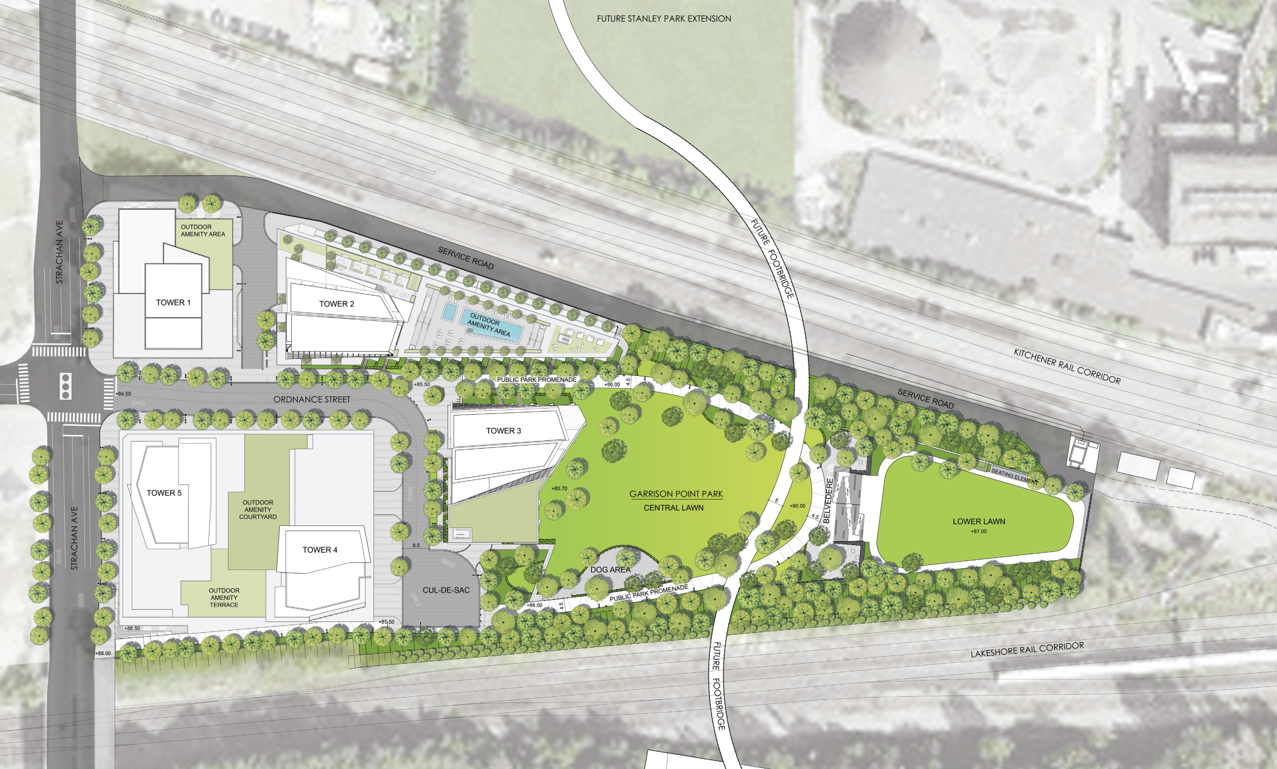 Garrison Point滨水住宅开发项目丨加拿大多伦多丨Hariri Pontarini Architects等-17