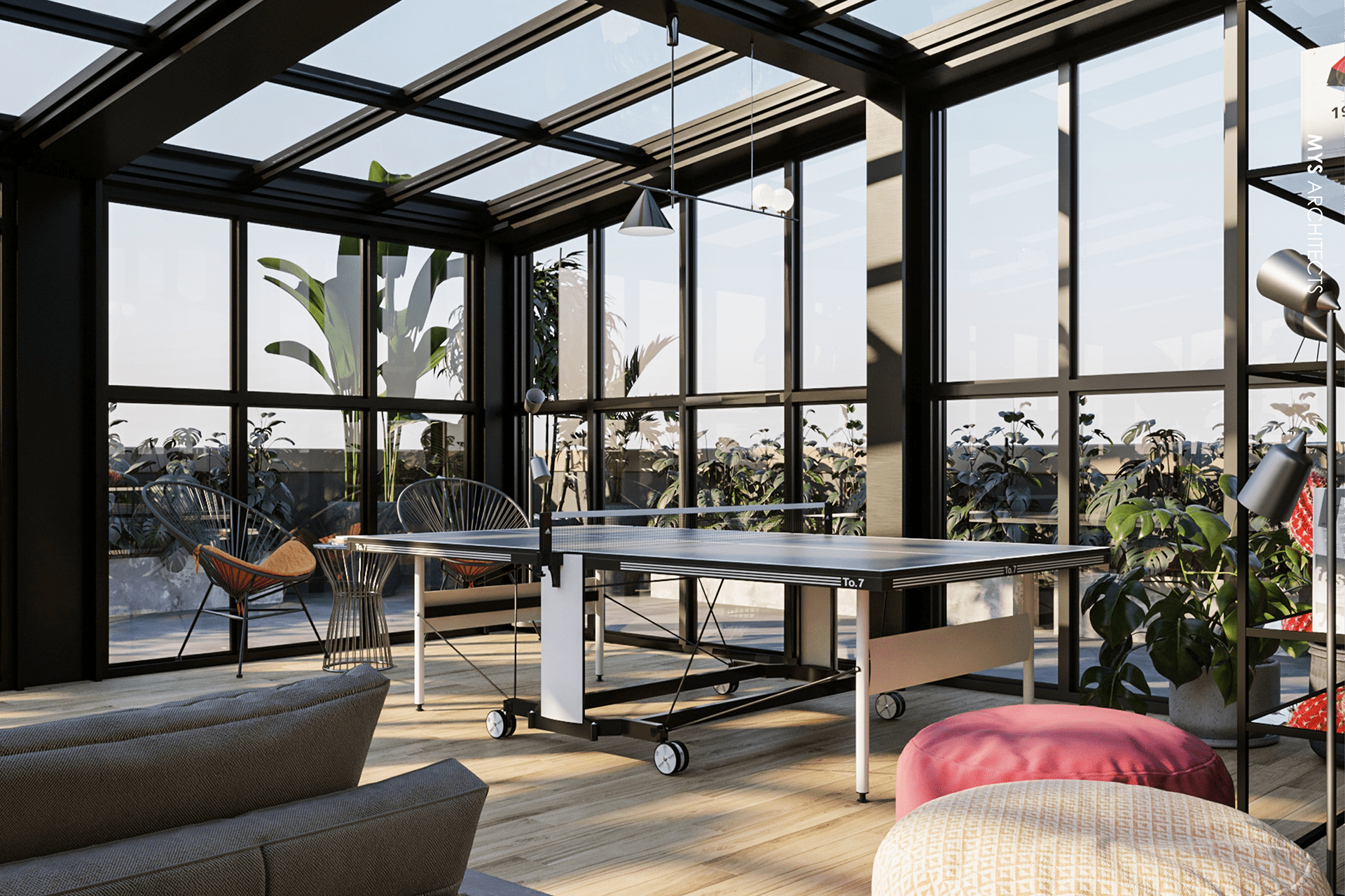 通风的·私人屋顶丨埃及开罗丨MYS ARCHITECTS-14