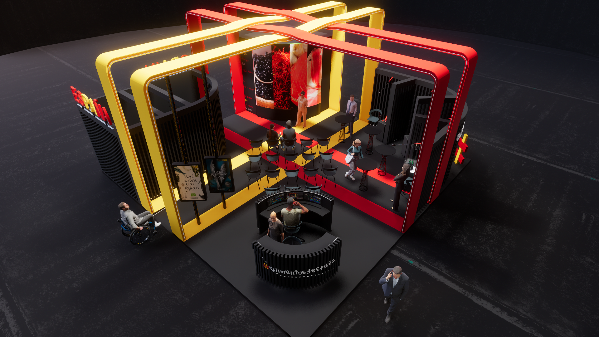 Stand ferias Ministerio de Agricultura (MAPA) de España-2