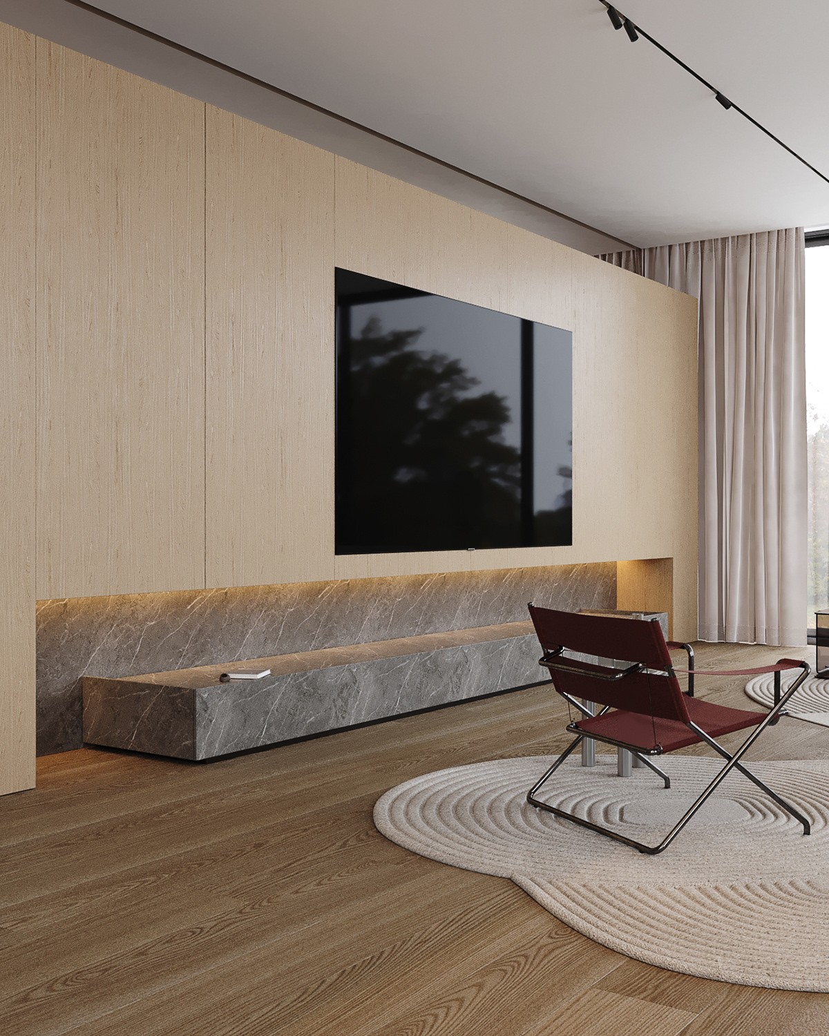 简约挑空别墅设计-10