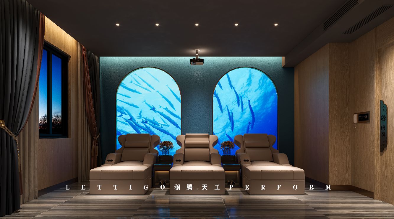 现代中式|足浴会所|SPA养生馆-23