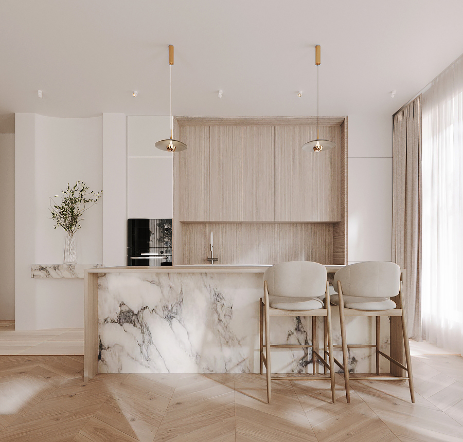 Apartment design for a large family-0