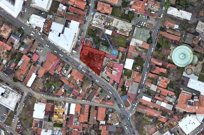 Žička和Dravska街角带露台的七层建筑-7