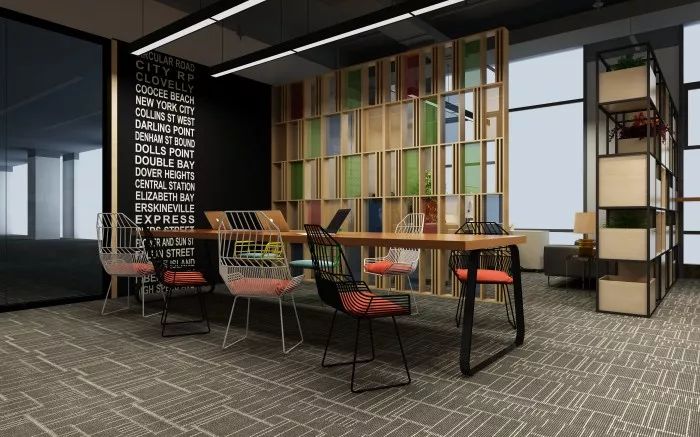 新之航传媒济南总部工业风办公设计-11