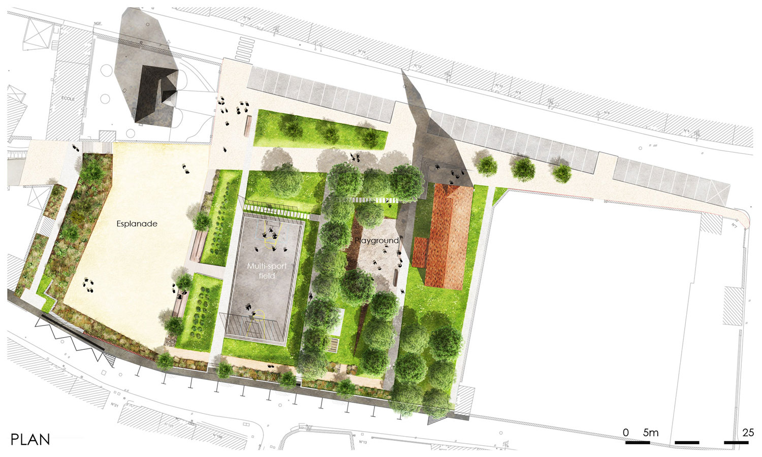 法国小城中心广场的再生设计-12