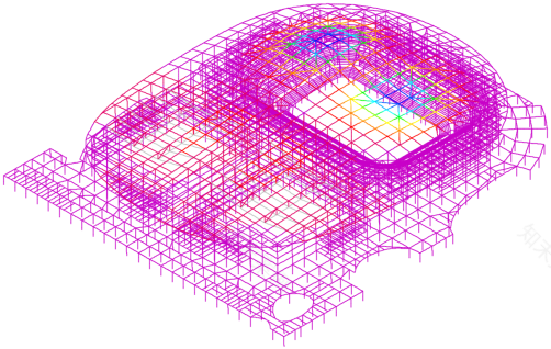 华艺出品|华艺结构大跨度新型结构体系——坪山区体育公园项目顺利通过超限审查-35
