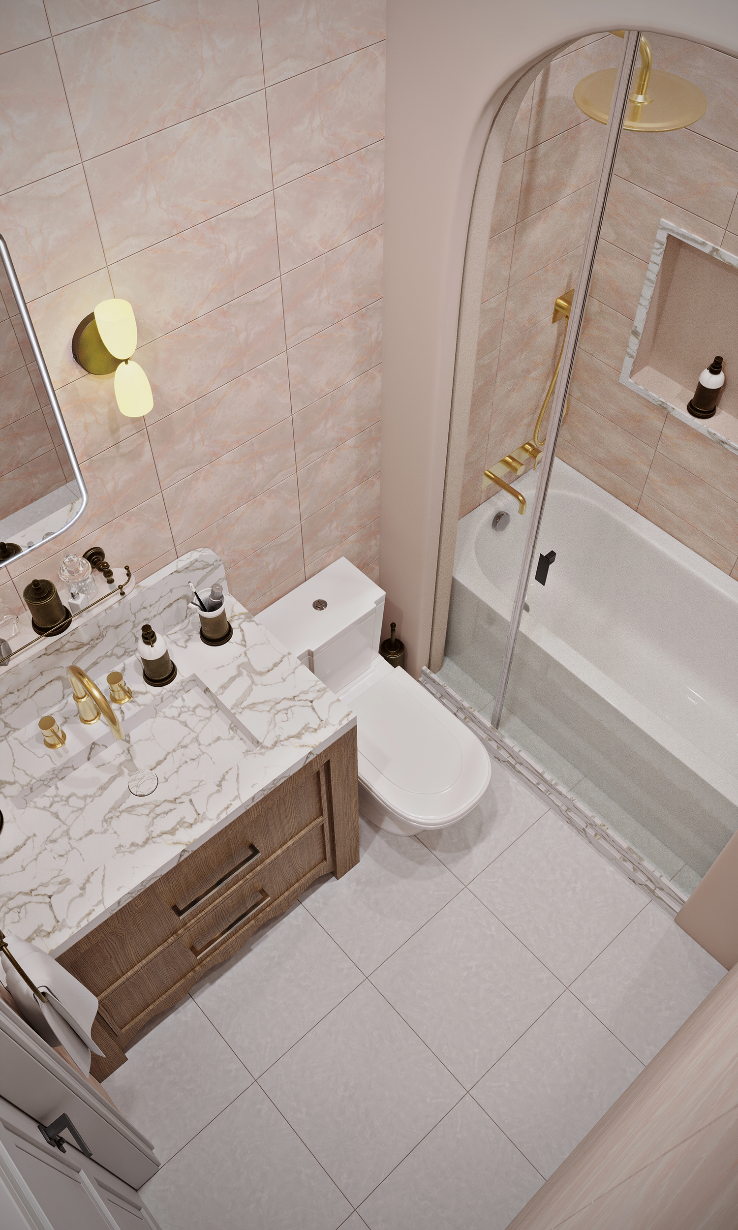 Bathroom interior visualization-10