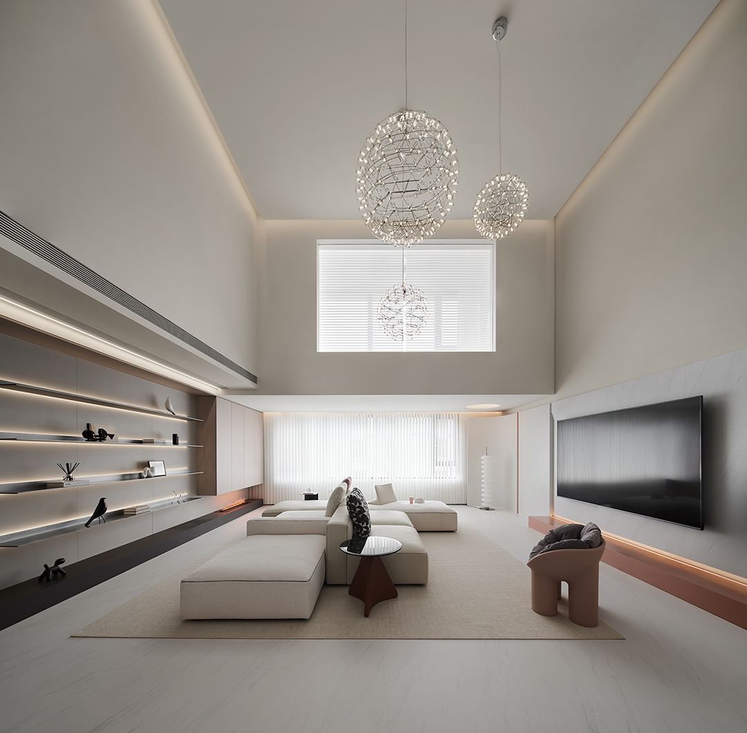 连云港同科汇丰国际 270㎡住宅丨中国连云港丨刘柱设计事务所-9