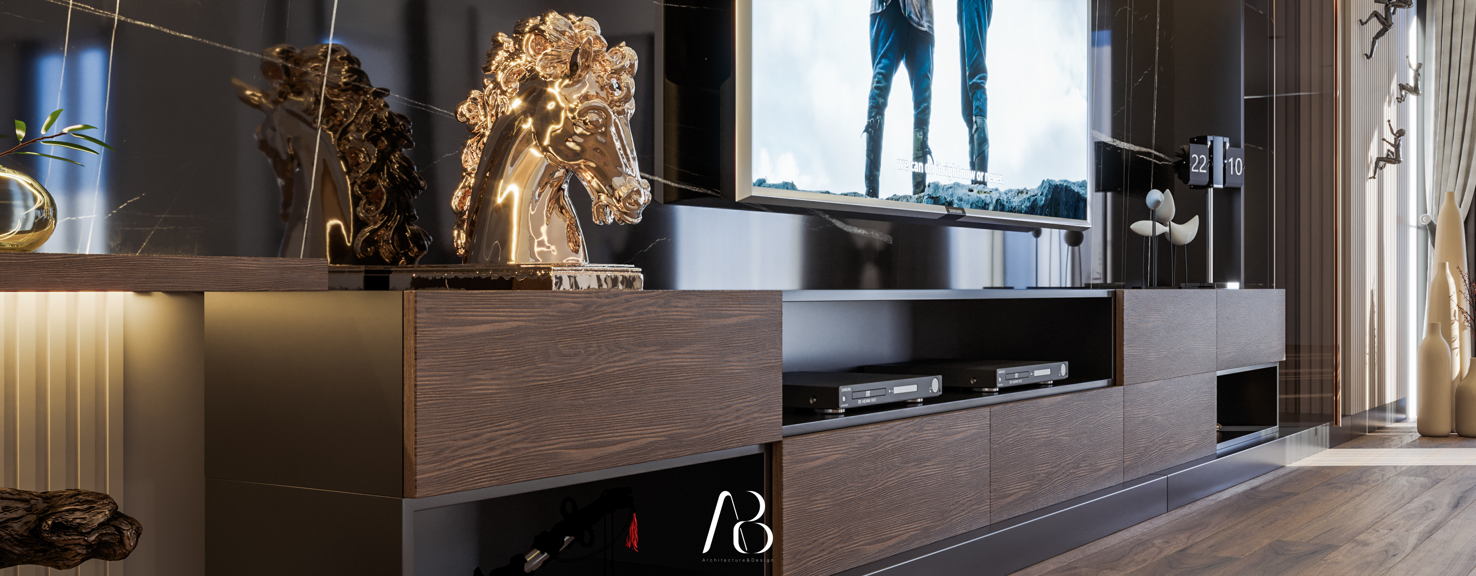 TV WALL UNIT Design-4
