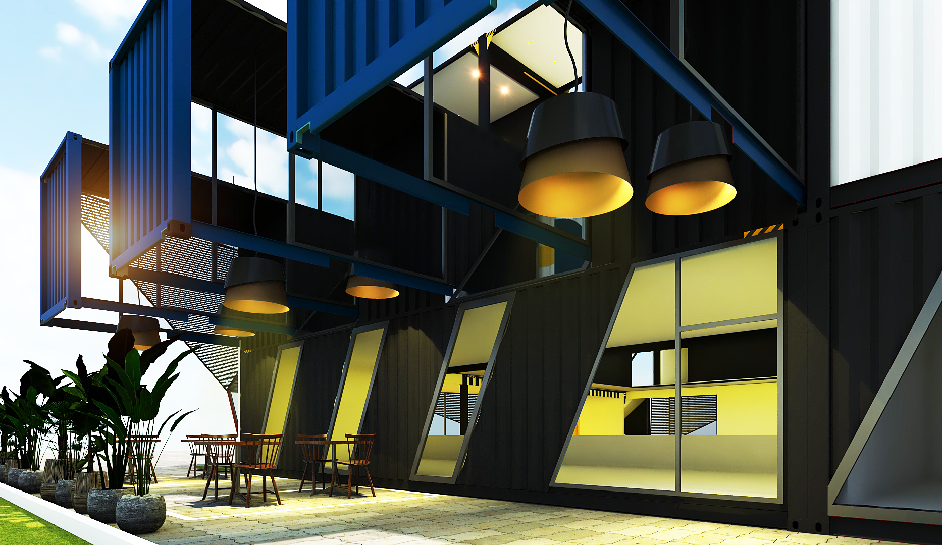 EXPERIENTIAL CONTAINER HOUSE-2