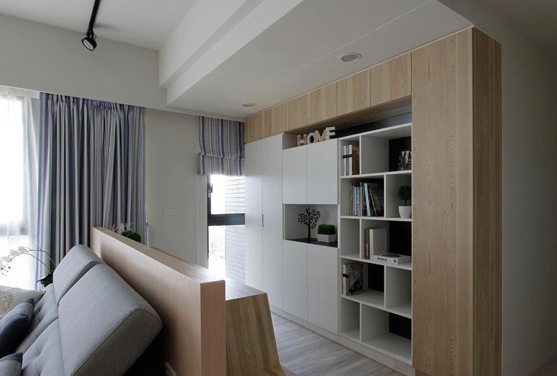 99㎡北欧风住宅  东风室内设计-12