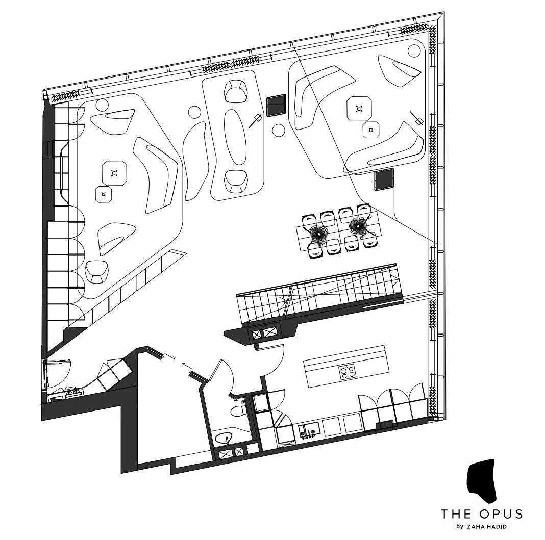 扎哈·哈迪德遗作 Opus 大厦 | 雕塑般的创新设计-127