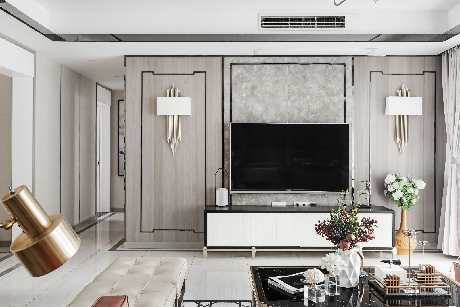 灰色调低调现代住宅,优雅大气的空间感-5