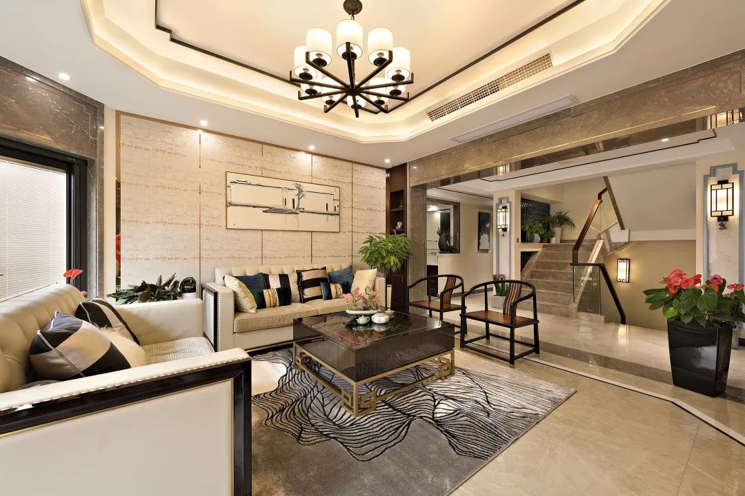 奥兰多小镇现代新中式家居设计-18