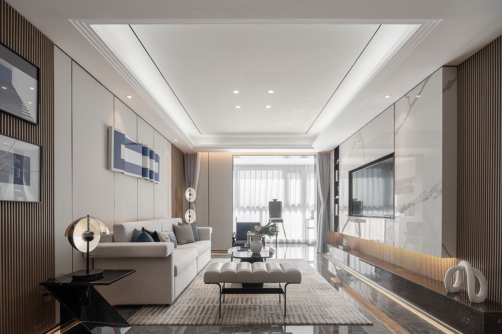 现代轻奢丨中国焦作丨运成设计-18