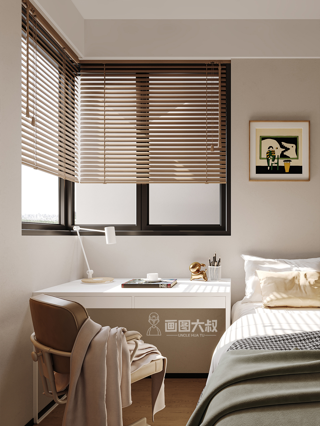 现代黑白灰表现-10