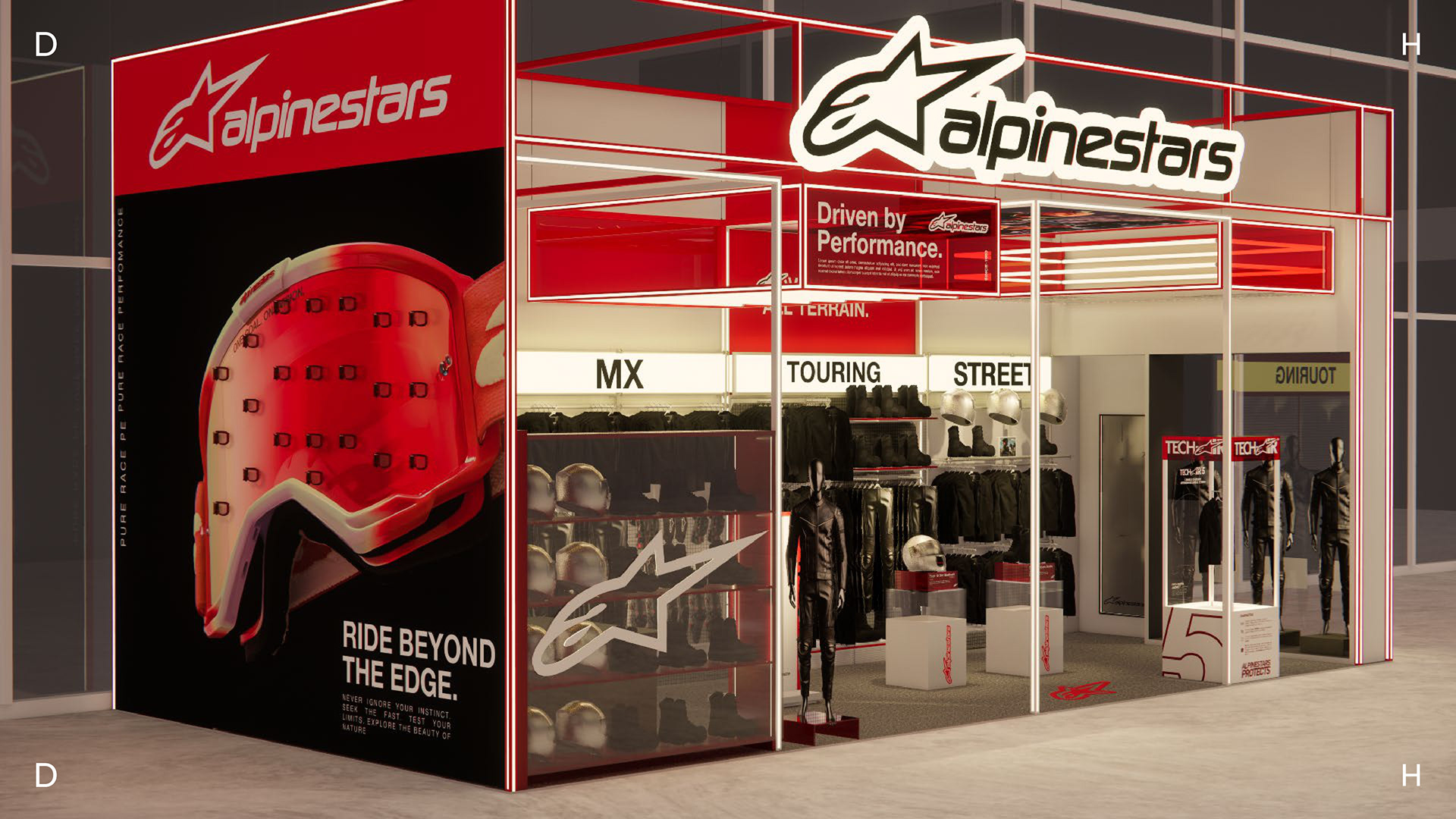 FERIA DE LAS DOS RUEDAS AKT展会展位设计-25