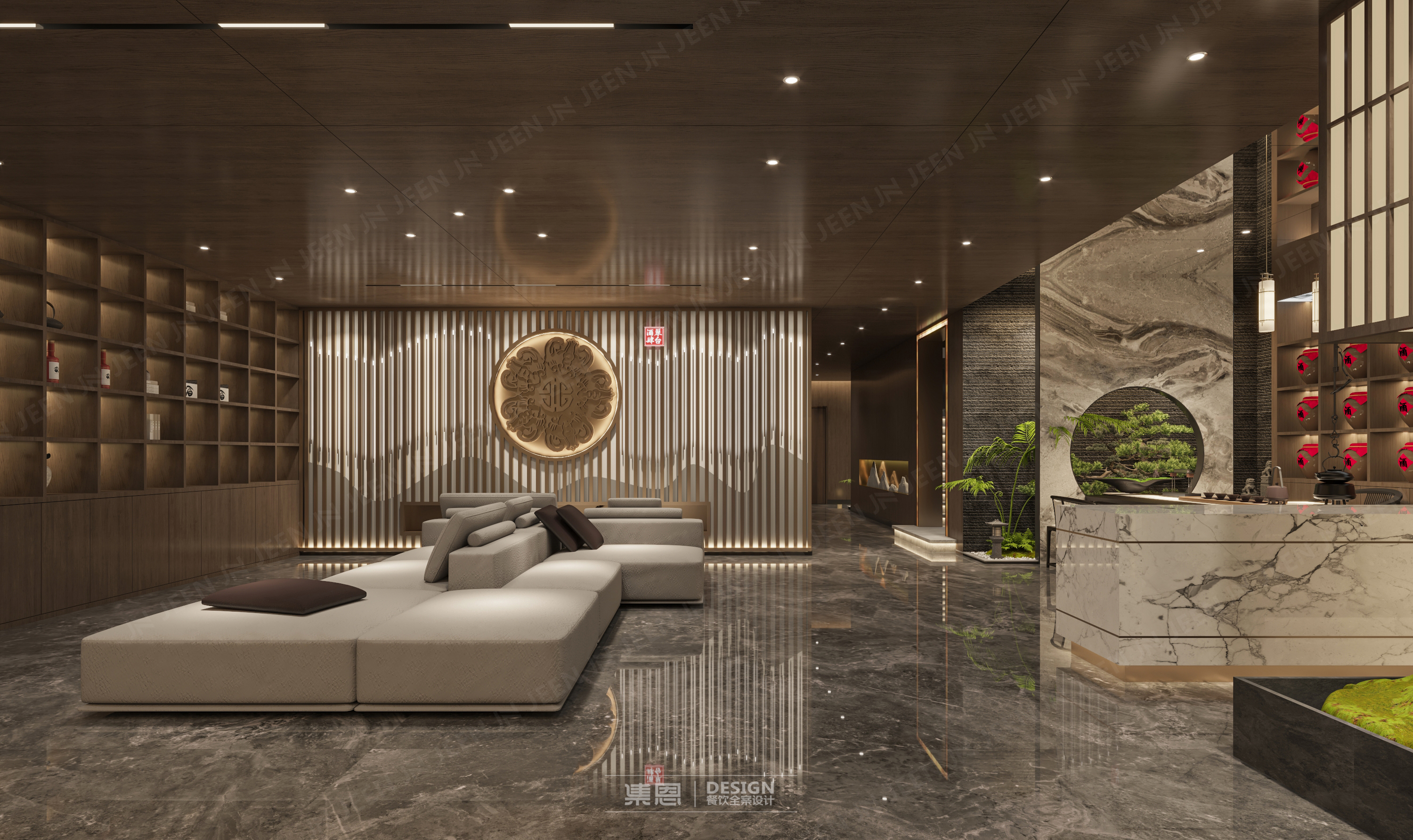 琴台酒庄·品鉴馆丨中国郑州丨集恩餐饮全案设计-7