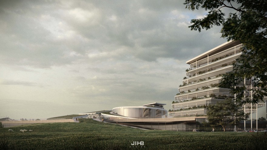 “回到未来”覆土建筑城市规划馆丨环境设计专业-8