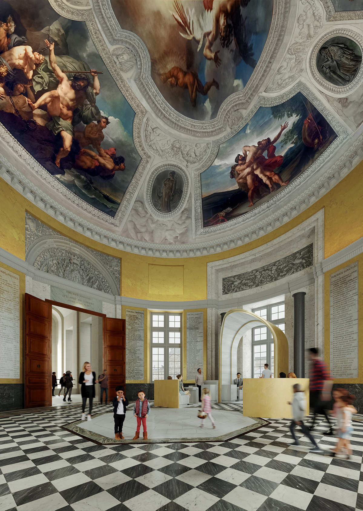 卢浮宫展馆丨法国巴黎丨Studio Malka Architecture-14