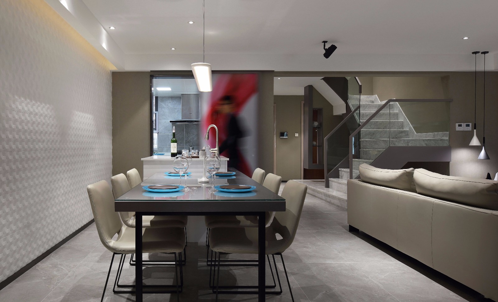 樾.界——200㎡南京跃层简约住宅-30