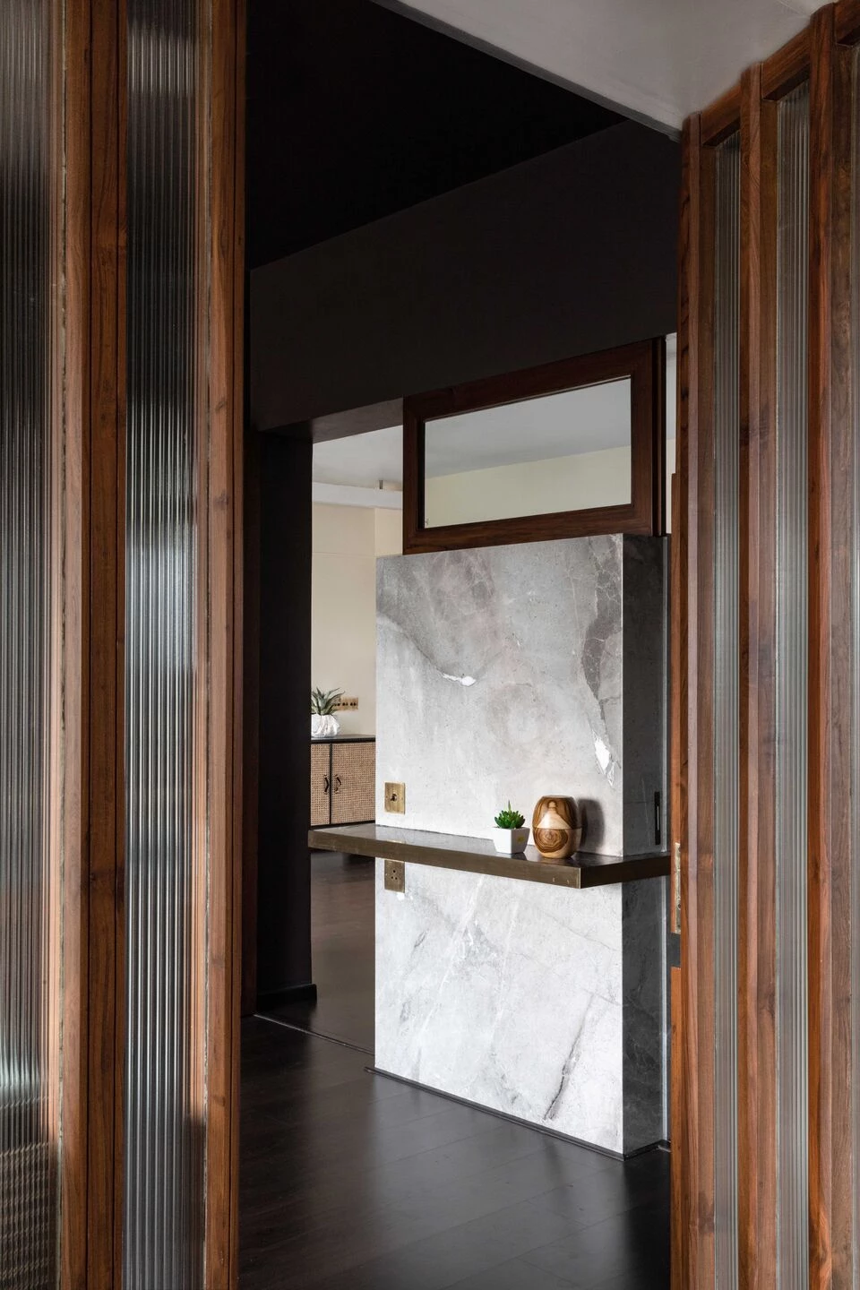 简约之魅 · 印度孟买 980 平方英尺公寓设计丨STUDIO Nishita Kamdar-51