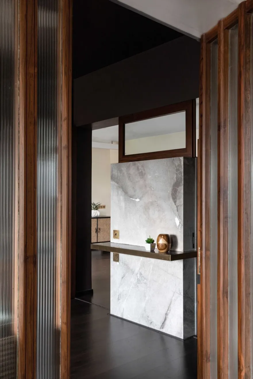 简约之魅 · 印度孟买 980 平方英尺公寓设计丨STUDIO Nishita Kamdar-51