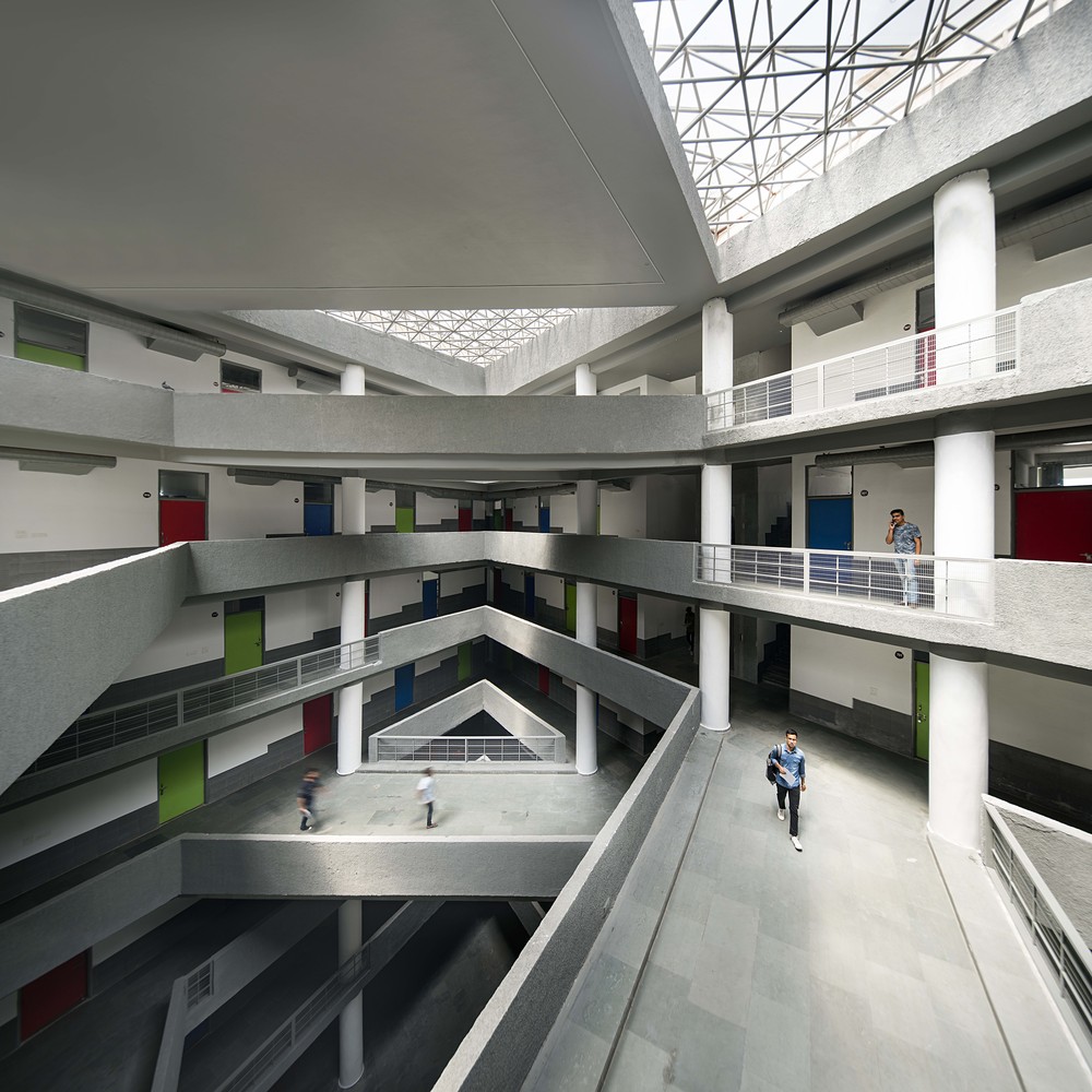 印度 CGC 学生宿舍丨Charged Voids-30