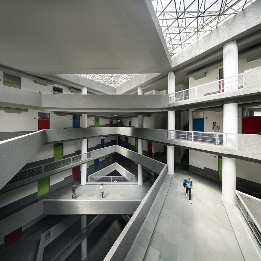 印度 CGC 学生宿舍丨Charged Voids-30