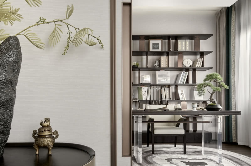 泰州金通绿城·桃李春风别墅新东方艺术软装丨中国泰州丨深圳市伊派室内设计有限公司-35