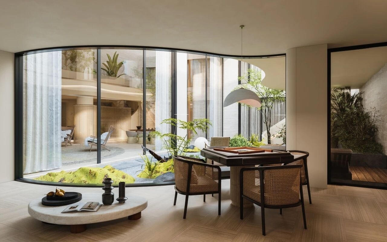 重庆紫檀庄园1300m²曲境别墅丨中国重庆丨美及空间设计-20