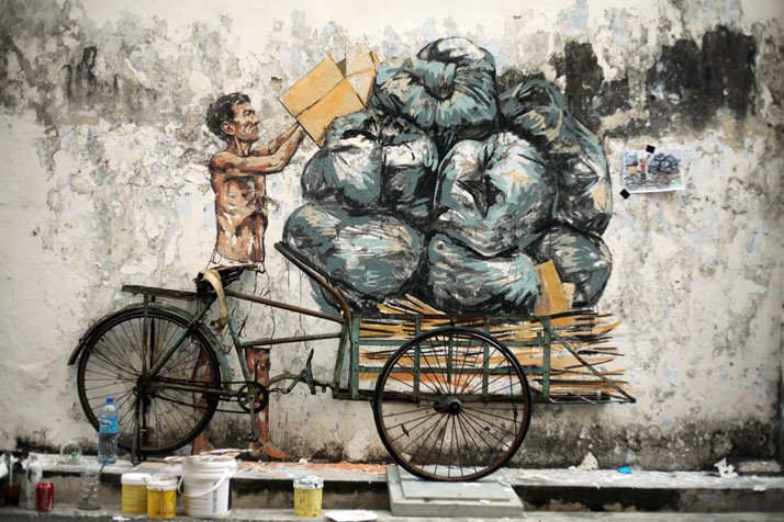 街头艺术大师 Ernest Zacharevic 的奇妙世界-18