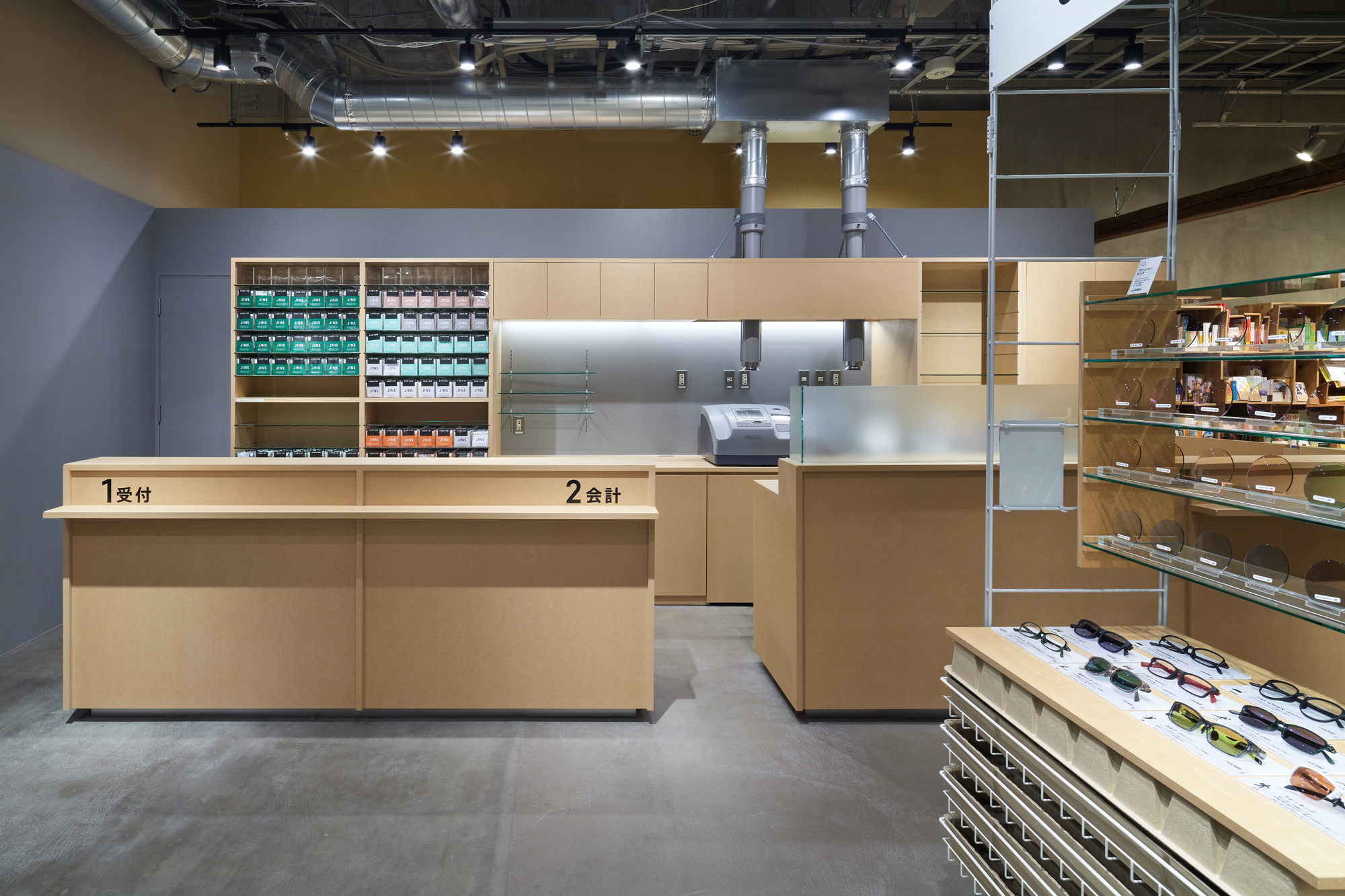 JINS 睛姿函馆店丨日本丨Schemata Architects + Jo Nagasaka-20