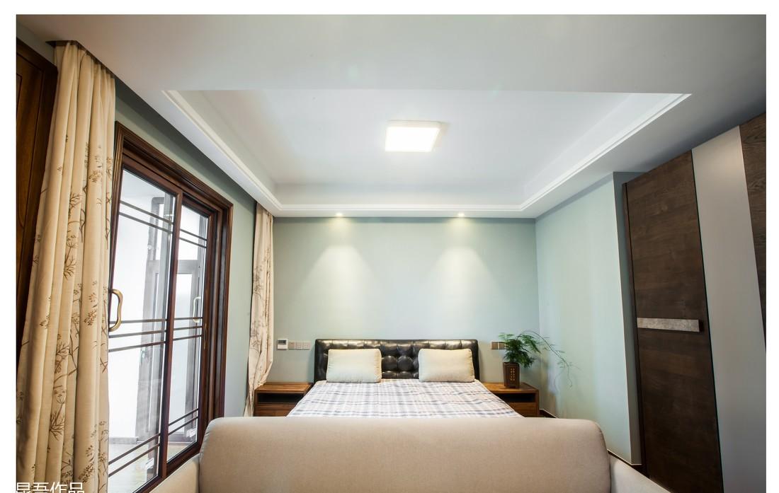 现代中式客厅设计，展现自然对称之美-21