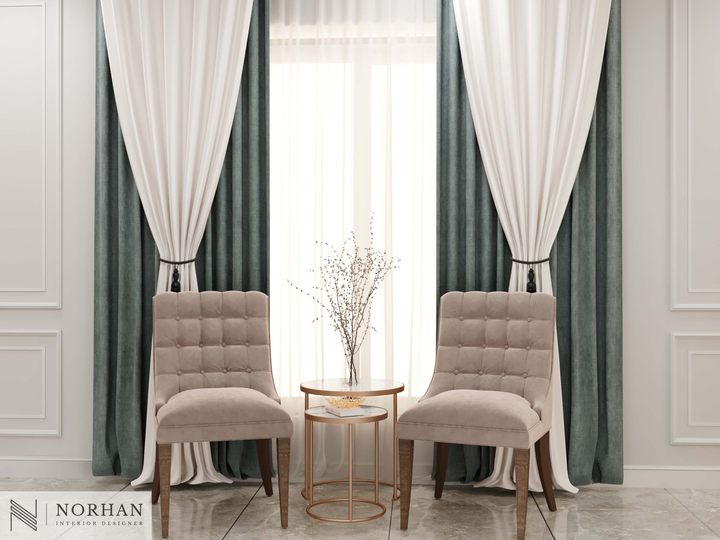 Neoclassic Interior Design For Apartment In Cairo-6