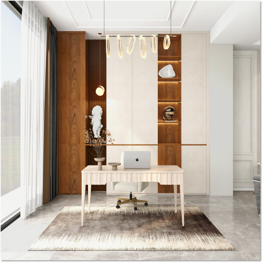 现代美式别墅设计丨洛克尚品-37