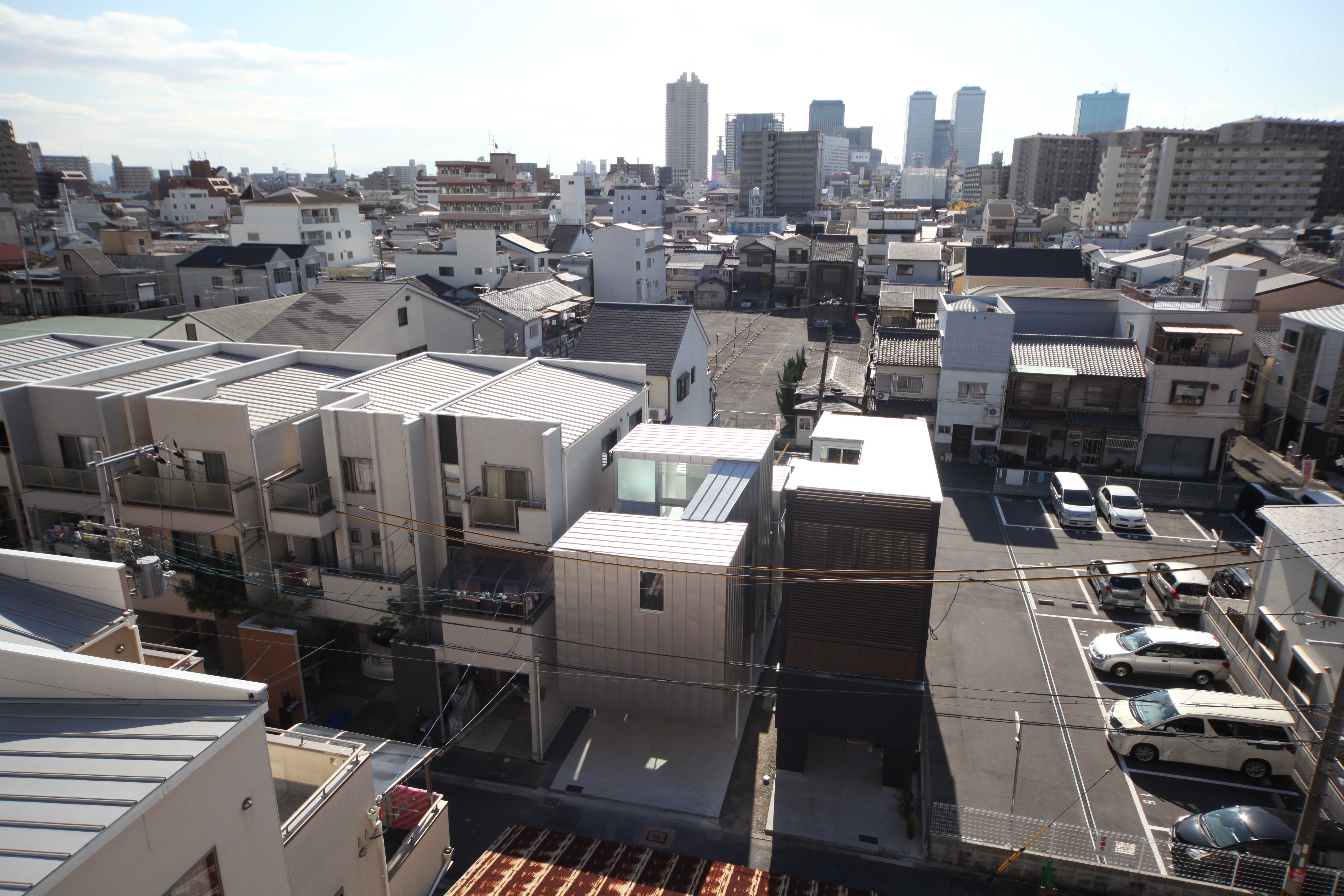 空中舞动的住宅 | 大阪市中心的三维居住空间-28