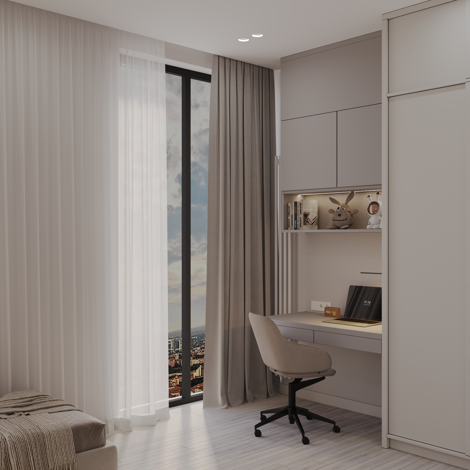 Scandinavian private house interior design-39