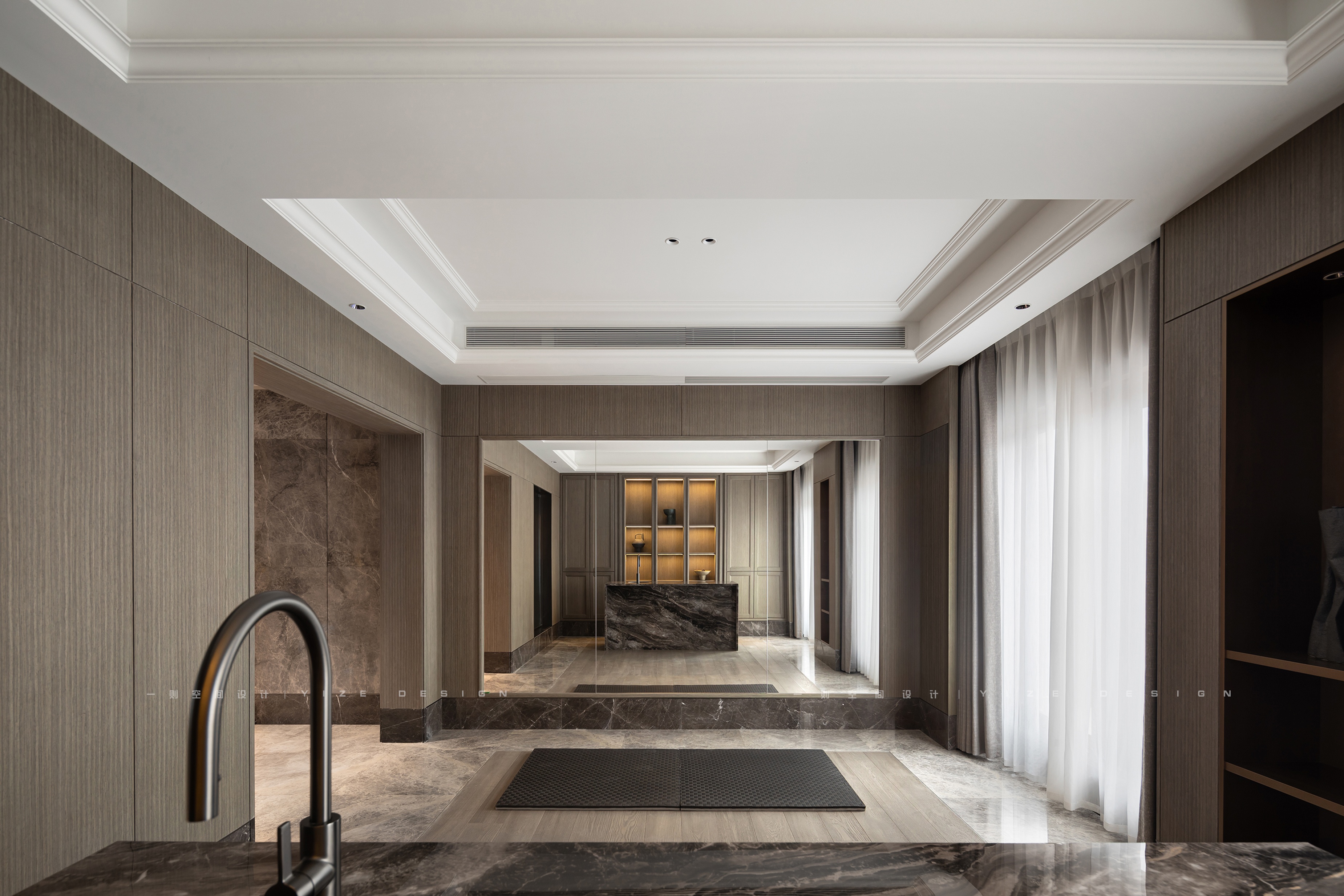 杭州别墅现代中式设计丨中国杭州丨赵艺哲设计工作室-102