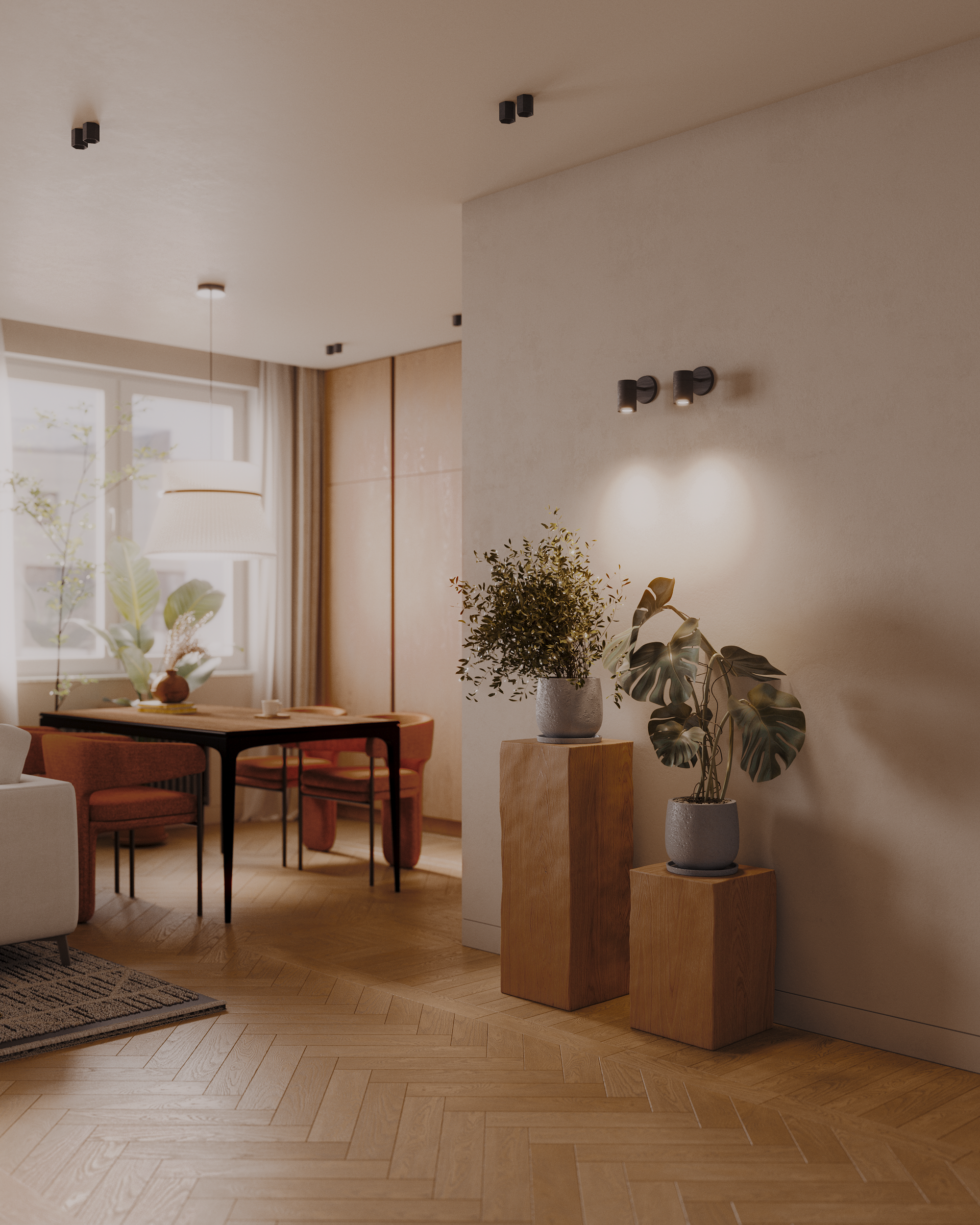 中世纪风格客厅丨俄罗斯圣彼得堡-7