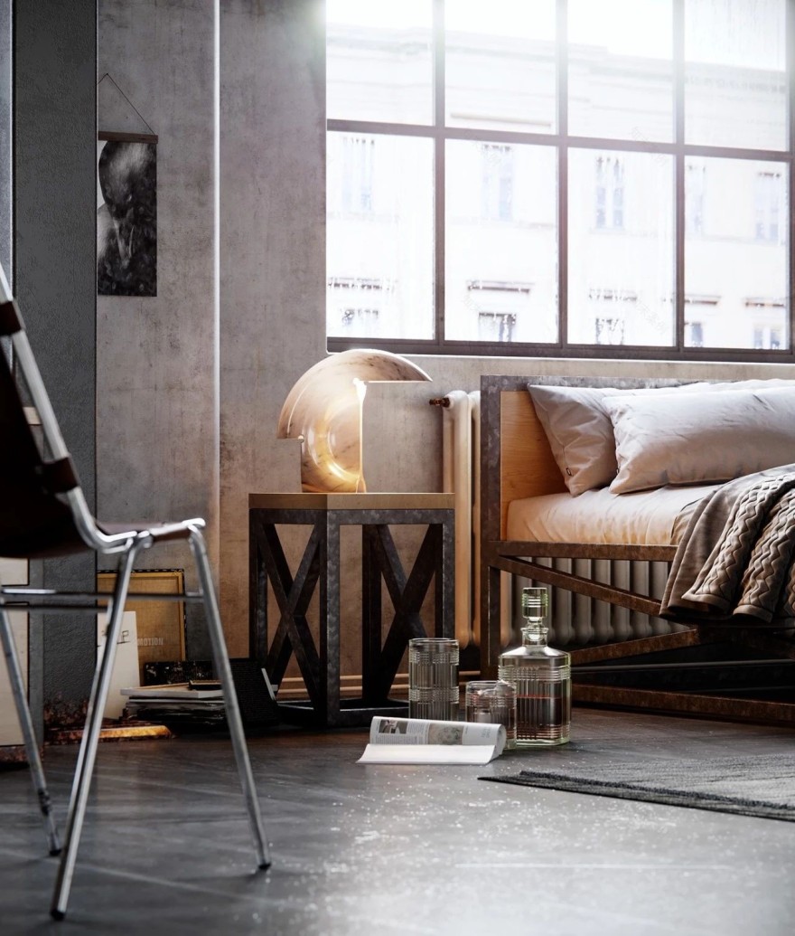 看看这工业风LOFT的效果图丨别拿照片骗我-9